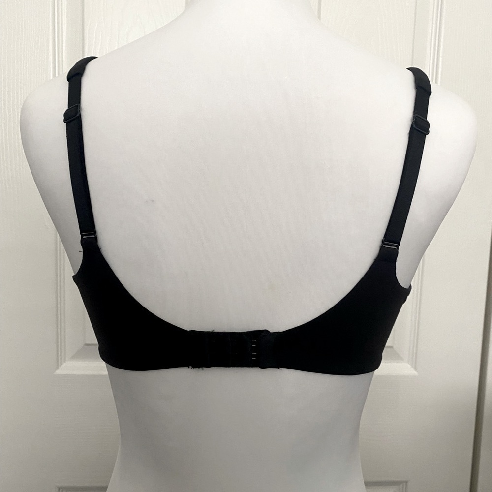 Victoria’s Secret IPEX No-Wire Body by Victoria Black Bra 34D - Picture 5 of 7